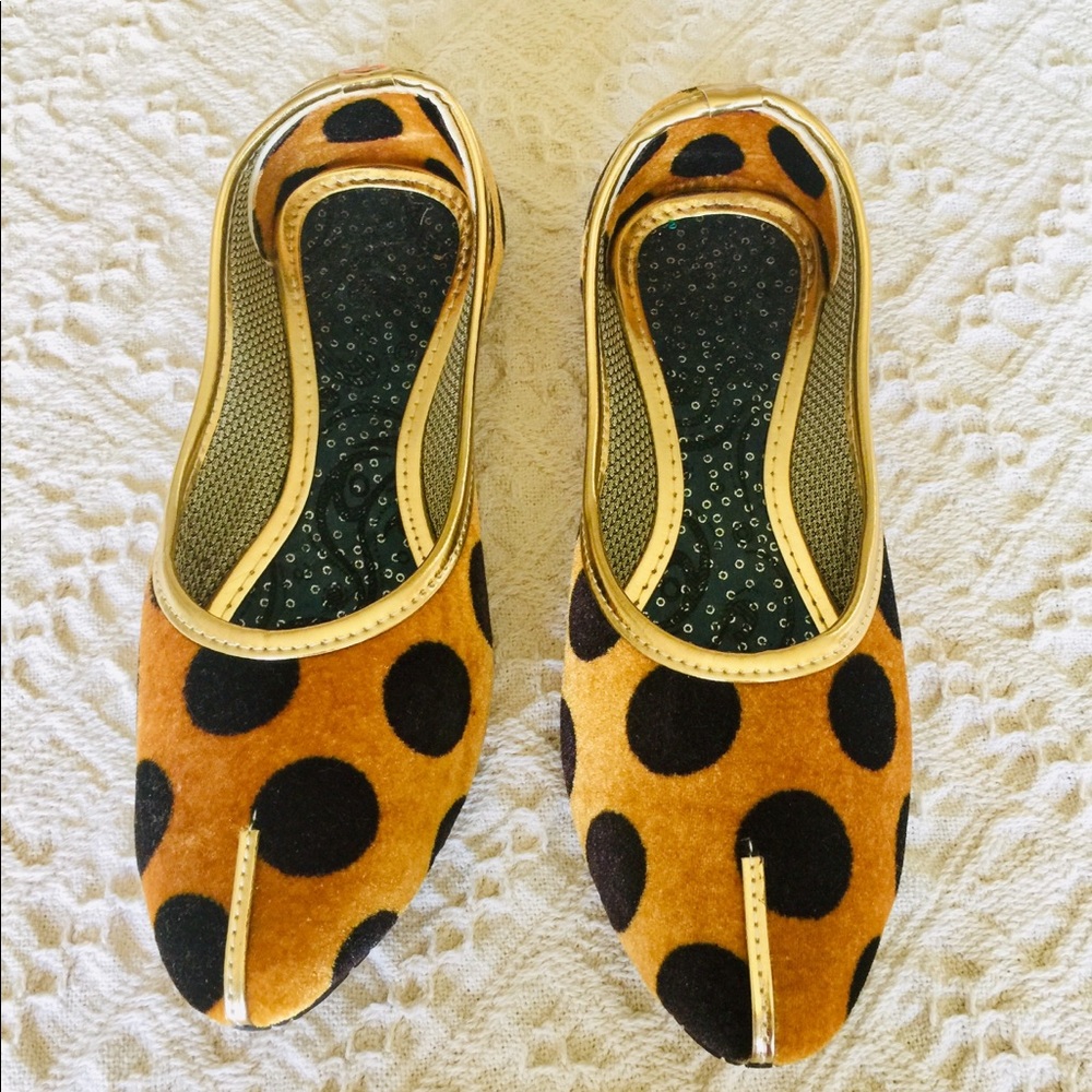 New Punjabi jutti khussa flat shoes Womens 8.5